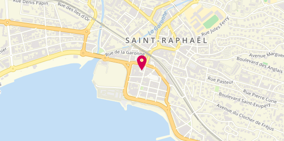 Plan de Caisse d'Epargne Côte d'Azur, 34 Boulevard Félix Martin, 83700 Saint-Raphaël