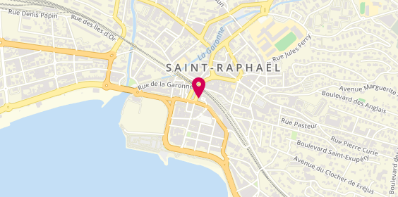 Plan de Cic Lyonnaise de Banque, 32 place Maréchal Gallieni, 83700 Saint-Raphaël