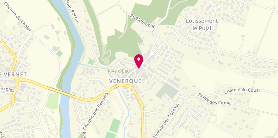 Plan de Agence de Venerque, 28 Grand-Rue Rémusat, 31810 Venerque