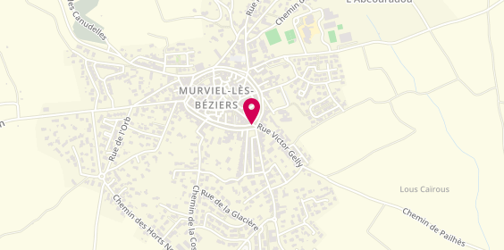 Plan de Agence de Murviel, place Joseph Durand, 34490 Murviel-lès-Béziers