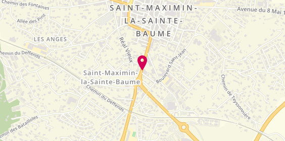 Plan de Lcl le Credit Lyonnais, 113 avenue d'Estienne d'Orves, 83470 Saint-Maximin-la-Sainte-Baume