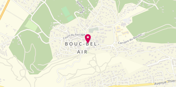 Plan de Agence Bouc Bel Air, Rue de l'Hôtel de Ville, 13320 Bouc-Bel-Air