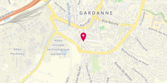 Plan de Agence Gardanne, Cité Administrative, 13120 Gardanne