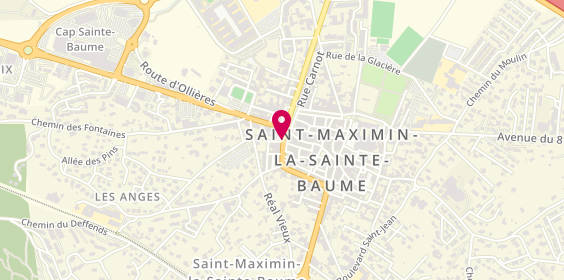 Plan de Sg, 20 place Malherbe, 83470 Saint-Maximin-la-Sainte-Baume