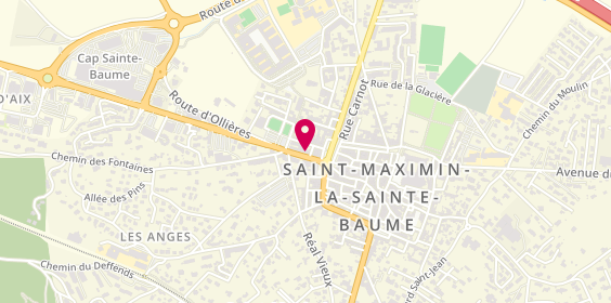 Plan de BNP Paribas - Saint Maximin la Sainte Baume, 14 avenue Albert 1er, 83470 Saint-Maximin-la-Sainte-Baume