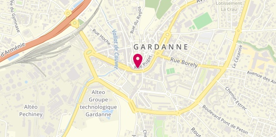 Plan de Banque Populaire Méditerranée, 12 Boulevard Bontemps, 13120 Gardanne