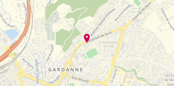Plan de Agence Gardanne, Immeuble Saint Roch
18 avenue de Nice, 13120 Gardanne