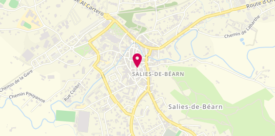Plan de Crcam Pyrenees Gascogne, 8 place du Bayaa, 64270 Salies-de-Béarn