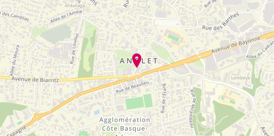 Plan de Agence Anglet, 17 Rue Amédée Dufourg, 64600 Anglet