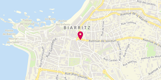 Plan de Crédit Mutuel, 4 avenue de Verdun, 64200 Biarritz