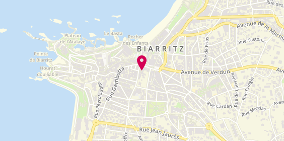 Plan de Crédit Agricole, 10 place Georges Clémenceau, 64200 Biarritz