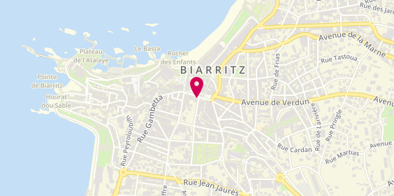 Plan de SG, 14 place Georges Clemenceau, 64200 Biarritz