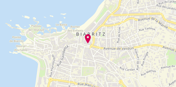 Plan de LCL Banque et assurance, 23 place Georges Clemenceau, 64200 Biarritz