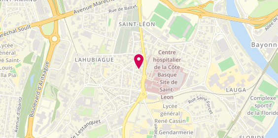 Plan de Agence Bayonne Marracq, 10 avenue de l'Interne Jacques Loëb, 64100 Bayonne