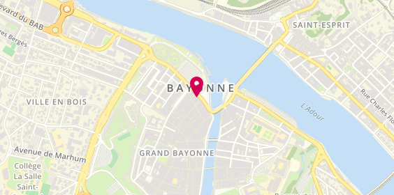 Plan de Cic, 1 Rue Bernède, 64100 Bayonne