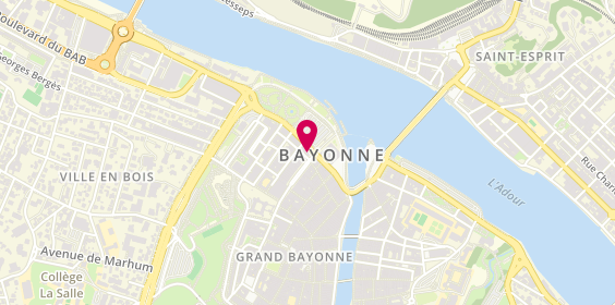 Plan de Banque Populaire Aquitaine Centre Atlantique, 1 Pl. Charles de Gaulle, 64100 Bayonne