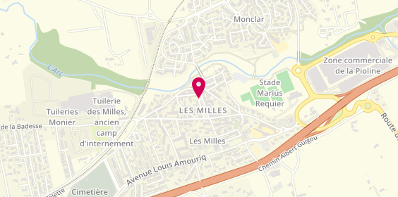 Plan de Agence Les Milles, 9 A Cr Marcel Brémond, 13290 Aix-en-Provence