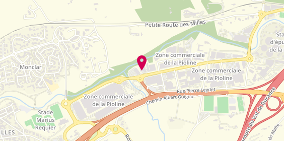 Plan de Bnp Paribas, Zone Artisanale la Pioline
Lot37, 13100 Aix-en-Provence