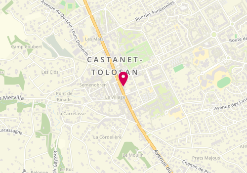 Plan de LCL, 5 avenue de Toulouse, 31320 Castanet-Tolosan