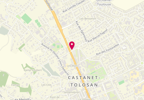 Plan de Crédit Mutuel, 37 Jean Ingres, 31320 Castanet-Tolosan