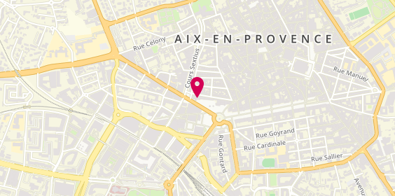 Plan de HSBC Agence Aix en Provence, 10 place Jeanne d'Arc, 13100 Aix-en-Provence