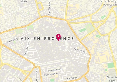 Plan de Aix en Provence Rafle, 5 Rue Rifle Rafle, 13100 Aix-en-Provence