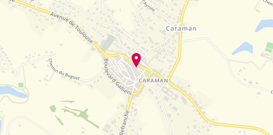 Plan de Agence de Caraman, 9 Cr Alsace Lorraine, 31460 Caraman