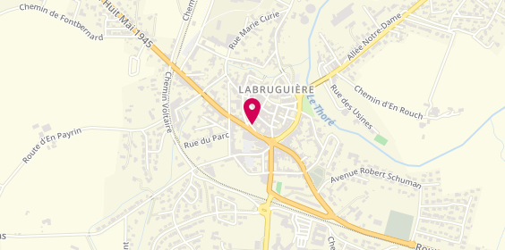 Plan de Agence Labruguiere, 12 Boulevard Gambetta, 81290 Labruguière