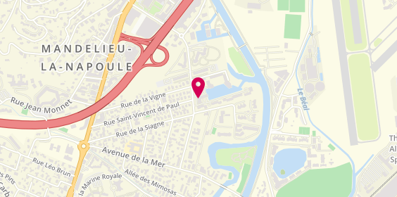 Plan de Cic, Boulevard des Écureuils, 06210 Mandelieu-la-Napoule