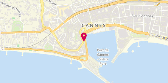 Plan de Banque Populaire Côte d'Azur, 12 Saint Pierre, 06400 Cannes
