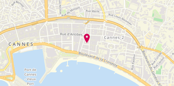 Plan de Agence de Cannes, 7 Rue des Frères Pradignac, 06400 Cannes
