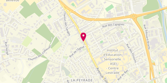 Plan de Le Crédit LYONNAIS, 13 avenue Tolosane, 31520 Ramonville-Saint-Agne