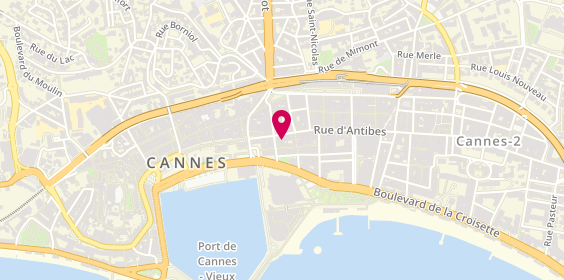 Plan de Monté Paschi Banque, 20 Rue d'Antibes, 06400 Cannes