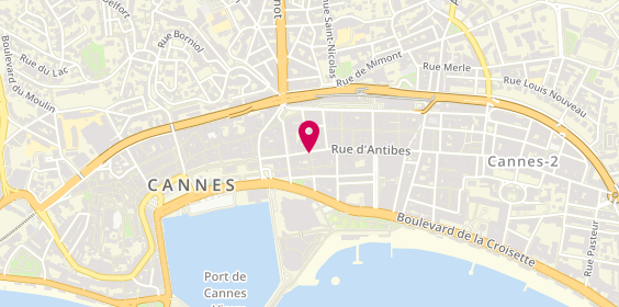 Plan de CIC, 26 Rue d'Antibes, 06400 Cannes