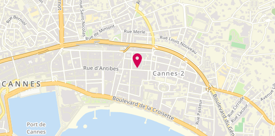 Plan de Crédit Agricole, 83 Rue d'Antibes, 06400 Cannes