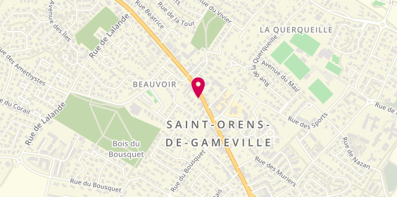 Plan de Banque Nationale de Paris, 30 avenue de Gameville, 31650 Saint-Orens-de-Gameville