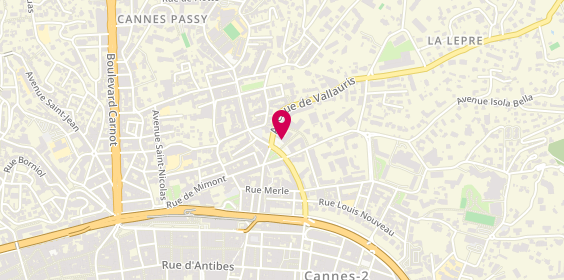 Plan de Caisse d'Epargne Cote d'Azur, 38 Boulevard de la République, 06400 Cannes