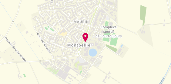 Plan de Crédit Agricole du Languedoc, avenue du Montpellieret, 34970 Lattes