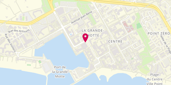 Plan de Sg, Avenue du Port, 34280 La Grande-Motte