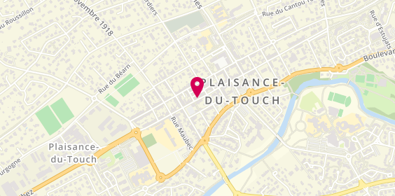 Plan de BNP, 57 avenue des Pyrénées, 31830 Plaisance-du-Touch