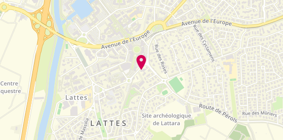 Plan de Banque Populaire du Sud, 650 avenue de Montpellier, 34970 Lattes