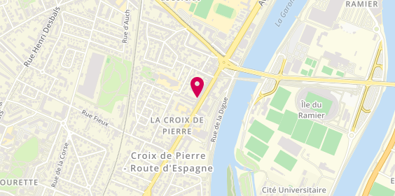 Plan de LCL, 95 avenue de Muret, 31300 Toulouse