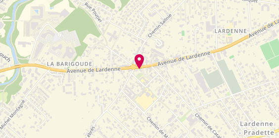 Plan de Agence Crédit Agricole Toulouse Lardenne, 267 avenue de Lardenne, 31100 Toulouse