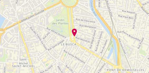 Plan de LCL, 2 allée Frédéric Mistral, 31400 Toulouse