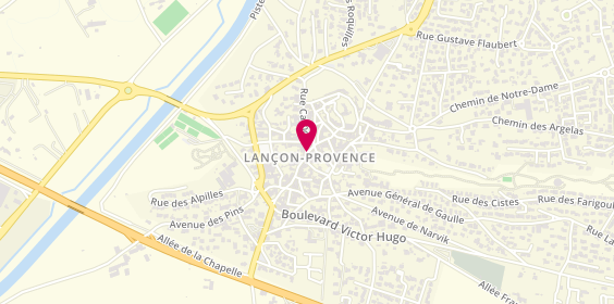 Plan de Agence Lancon, 5 place de la République, 13680 Lançon-Provence