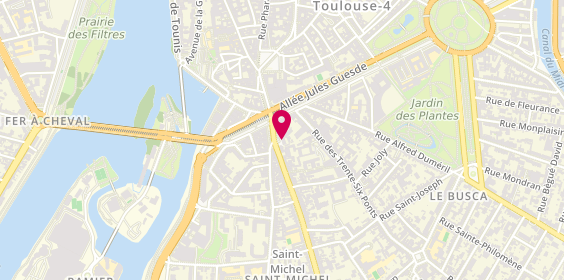 Plan de BNP Paribas Real Estate Toulouse, Elipsys
10 Rue des Trente- 6 Ponts, 31400 Toulouse