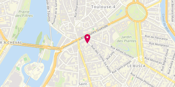 Plan de BNP Paribas Real Estate Transaction, Immeuble Elipsys
10 Rue des Trente- 6 Ponts, 31400 Toulouse