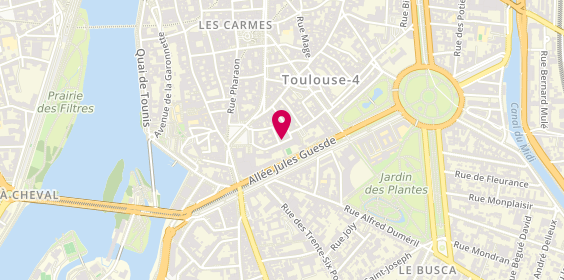 Plan de Toulouse Parlement, 13 Rue des Fleurs, 31000 Toulouse