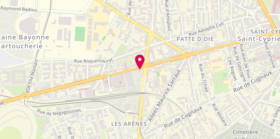 Plan de Agence Barriere de Lombez, 35 avenue de Lombez, 31300 Toulouse