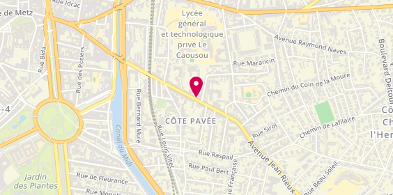 Plan de Caisse d'Epargne, 41 Avenue Jean Rieux, 31500 Toulouse